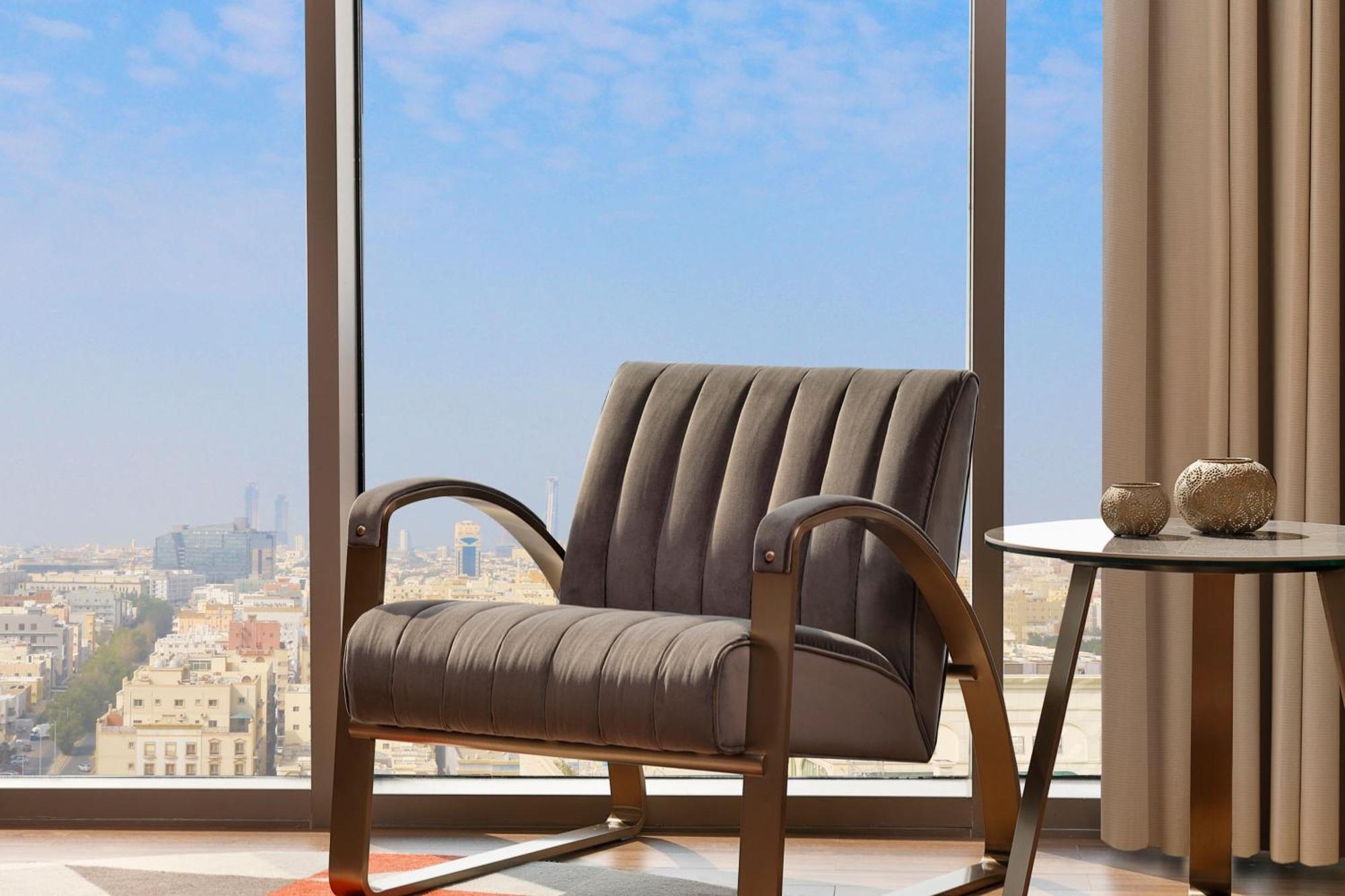 Jeddah Marriott Hotel Madinah Road Exteriör bild The 3D rendering of the interior of the apartment