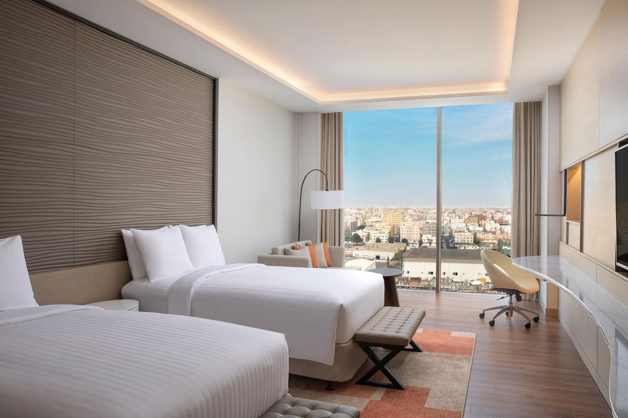 Jeddah Marriott Hotel Madinah Road Exteriör bild Deluxe Room